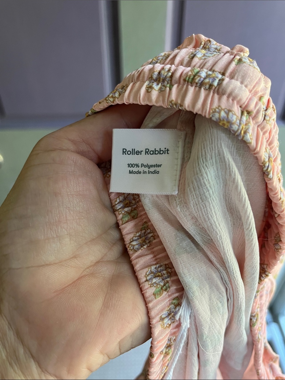 Roller Rabbit Fae Wayan Pant Pink - Picture 5 of 5